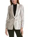 Brunello Cucinelli Cotton-blend Velvet Blazer In Multi