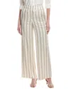 Brunello Cucinelli Ivory Linen Pants
