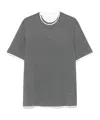 Brunello Cucinelli Crew-neck T-shirt With Faux-layering