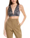 Brunello Cucinelli Silk-blend Top In Multi