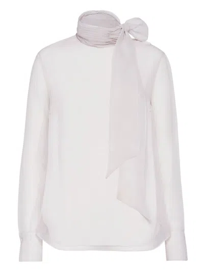 BRUNELLO CUCINELLI BRUNELLO CUCINELLI SILK BLOUSE