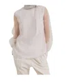 Brunello Cucinelli Silk Bow Top