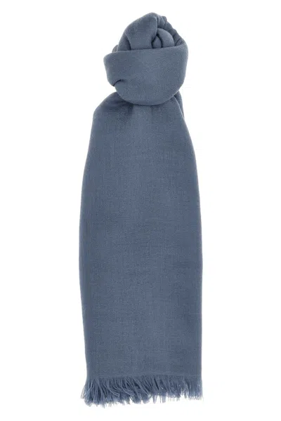 BRUNELLO CUCINELLI BRUNELLO CUCINELLI SILK CASHMERE SCARF