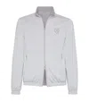 Brunello Cucinelli Silk-cotton-nylon Reversible Jacket In White