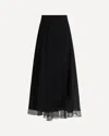 Brunello Cucinelli Skirts Blacks And Greys In Black