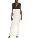 Brunello Cucinelli Silk Gown In Multi