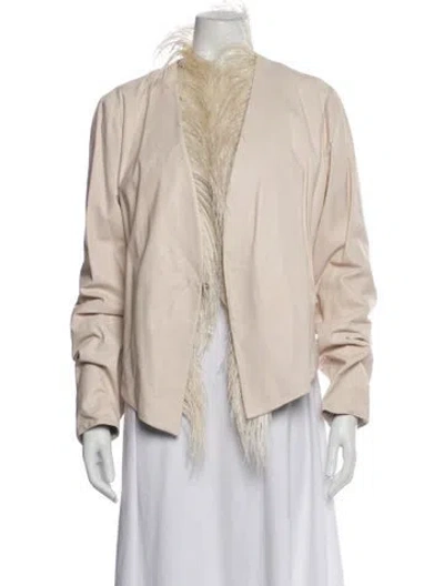 Pre-owned Brunello Cucinelli Silk Jacket In Neutral