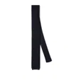 Brunello Cucinelli Silk Knitted Tie In Black