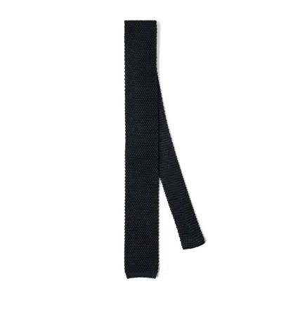BRUNELLO CUCINELLI SILK KNITTED TIE