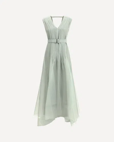 BRUNELLO CUCINELLI SILK LONG DRESS
