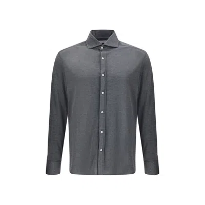BRUNELLO CUCINELLI BRUNELLO CUCINELLI SILK MEN'S SHIRT