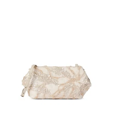 Brunello Cucinelli Silk Organza Clutch Bag In Pattern