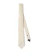 Brunello Cucinelli Paisley-print Silk Tie In White