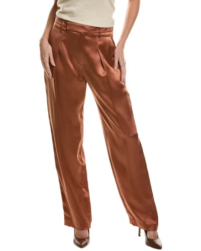 Brunello Cucinelli Pantaloni Sera In Brown