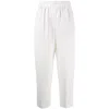 Brunello Cucinelli Women Viscose And Linen Fluid Twill Baggy Pull-on Pants