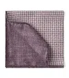Brunello Cucinelli Pocket Square With Pattern In Red