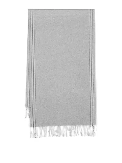 BRUNELLO CUCINELLI SILK POCKET SCARF