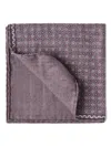 Brunello Cucinelli Einstecktuch Aus Seide In Purple