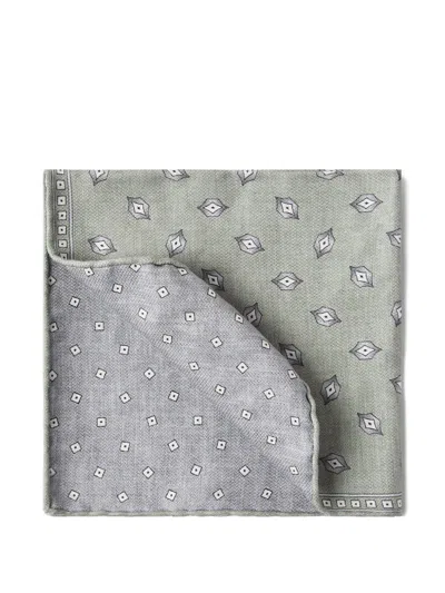 BRUNELLO CUCINELLI SILK POCKET SQUARE