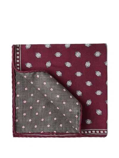 BRUNELLO CUCINELLI SILK POCKET SQUARE