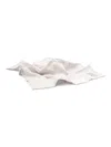 Brunello Cucinelli Silk Pocket Square In Gray