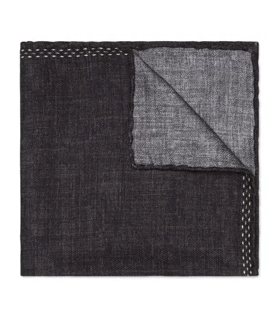 BRUNELLO CUCINELLI SILK POCKET SQUARE