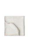 Brunello Cucinelli Silk Pocket Square In Butter