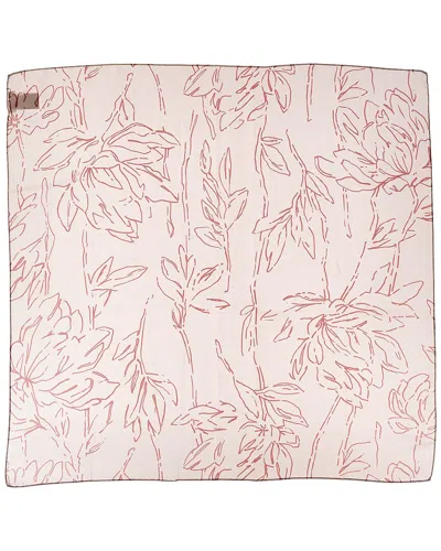Brunello Cucinelli Silk Scarf In Neutral