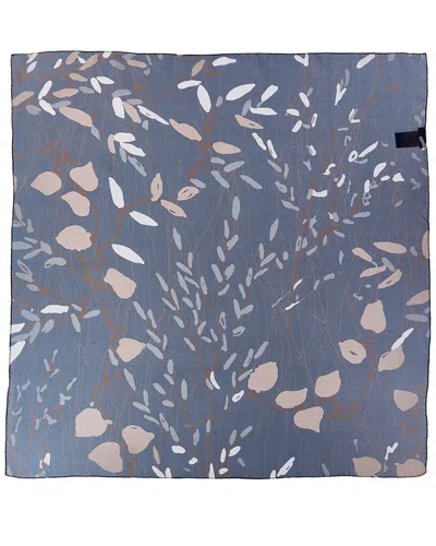 Brunello Cucinelli Silk Scarf In Blue