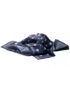Brunello Cucinelli Silk Scarf In Blue
