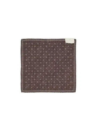 Brunello Cucinelli Silk Scarf In Multicolor