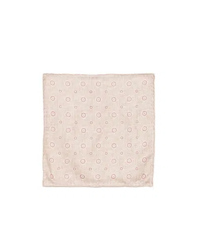 Brunello Cucinelli Silk Scarf In Clay Orange
