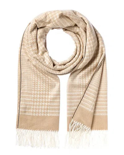 Brunello Cucinelli Silk Scarf In Neutral