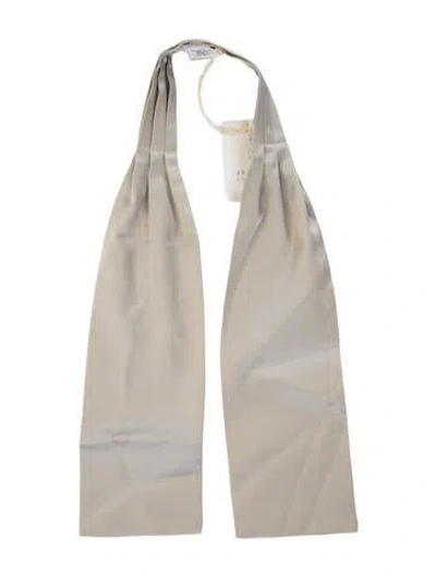 Pre-owned Brunello Cucinelli Silk Scarf In Neutrals
