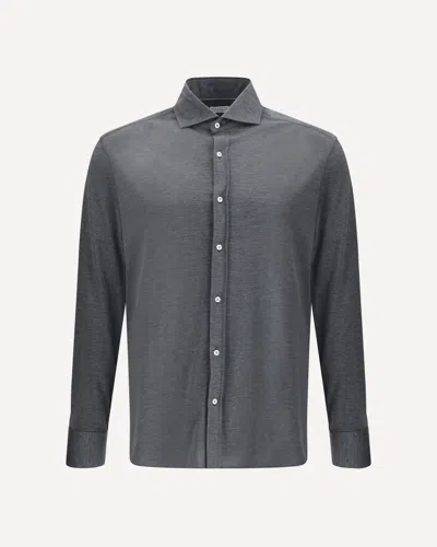 BRUNELLO CUCINELLI SILK SHIRT