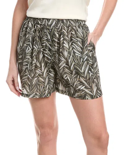 Brunello Cucinelli Silk-short In Pattern