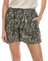 Brunello Cucinelli Silk Short In Green