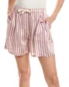 Brunello Cucinelli Silk Short In Multi