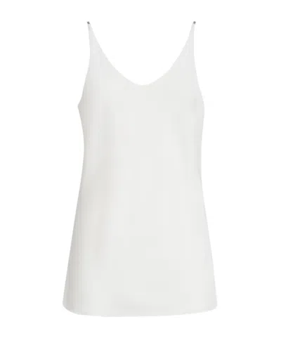 BRUNELLO CUCINELLI BRUNELLO CUCINELLI SHINY STRAP CRÊPE TOP