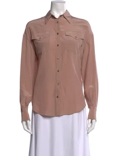 Pre-owned Brunello Cucinelli Silk Sweater In Neutrals