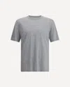 Brunello Cucinelli Clean Monochrome T-shirt Double Layer