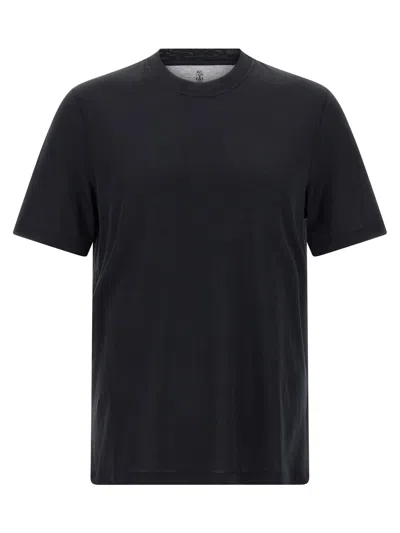 BRUNELLO CUCINELLI BRUNELLO CUCINELLI SILK T-SHIRT