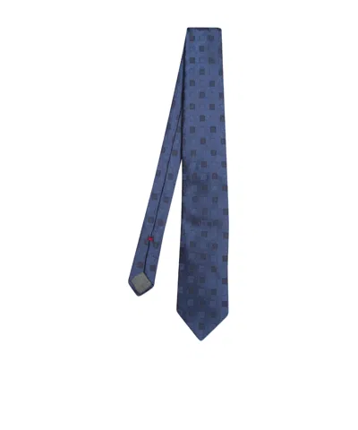BRUNELLO CUCINELLI BRUNELLO CUCINELLI PATTERNED-JACQUARD POINTED TIP TIE