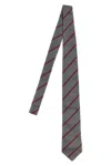 Brunello Cucinelli Silk Tie Ties And Papillon Gray