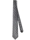Brunello Cucinelli Silk Tie In Grey