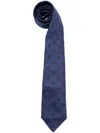 Brunello Cucinelli Silk Tie In Blue