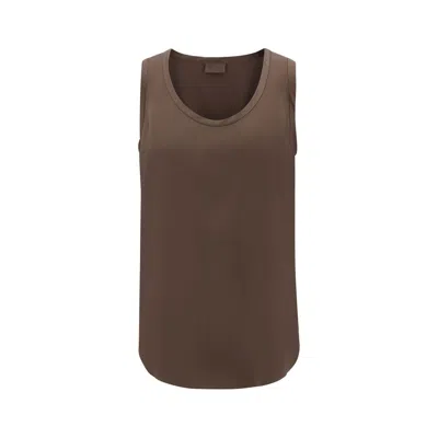 Brunello Cucinelli Silk Top In Black