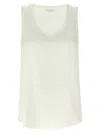 Brunello Cucinelli Silk Top With Round Neckline