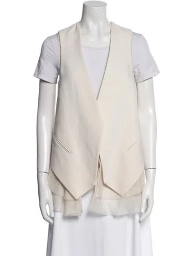 Pre-owned Brunello Cucinelli Silk Vest In Neutral