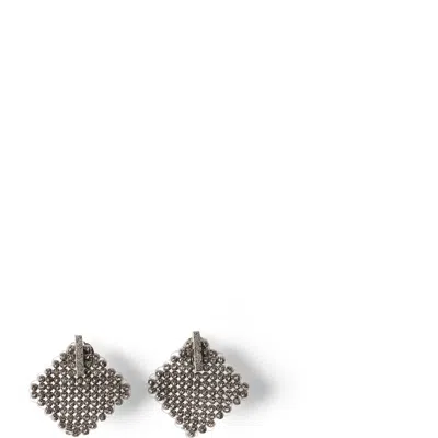 Brunello Cucinelli Pair Of Earrings In Metallic